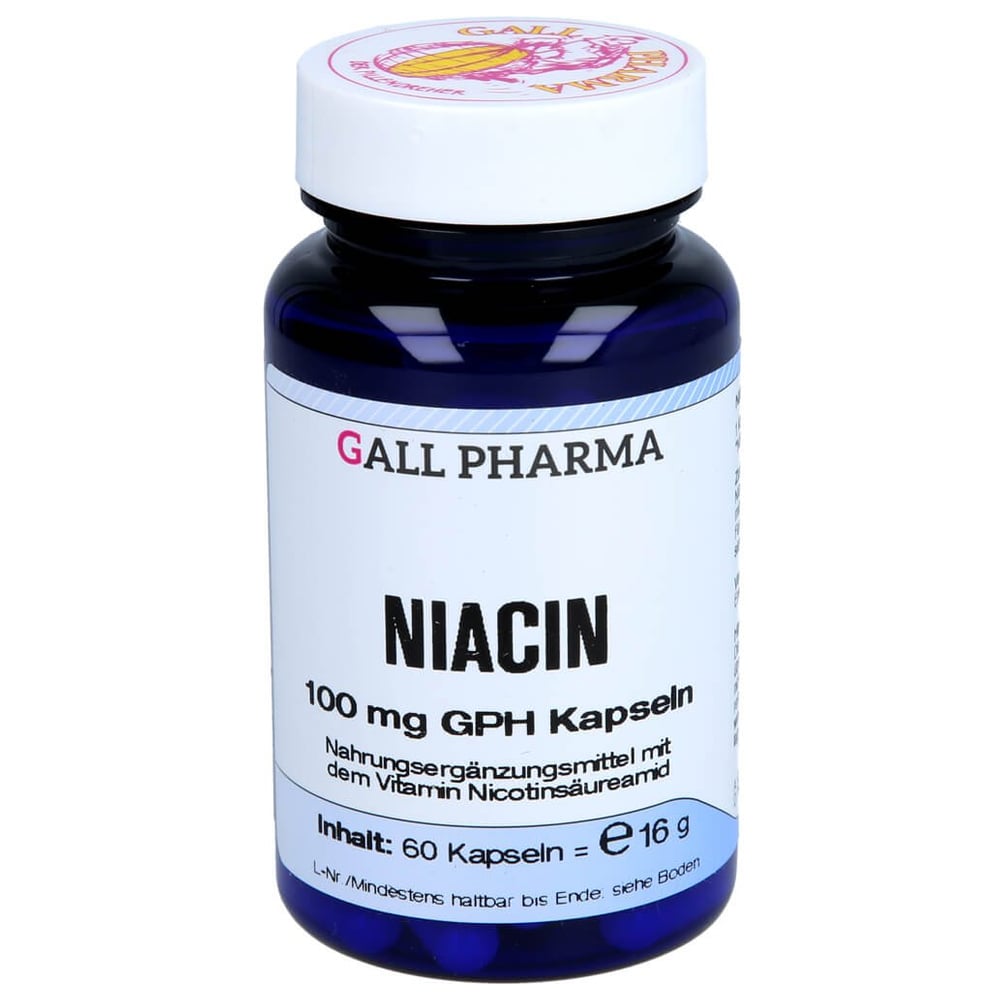 Niacin 100 mg GPH Kapseln