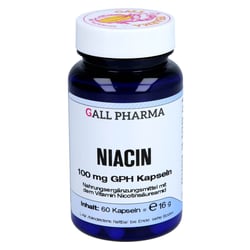 Niacin 100 mg GPH Kapseln