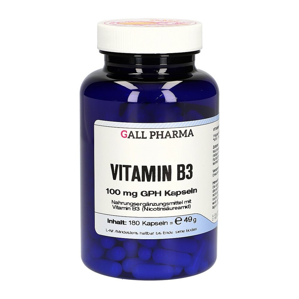 Vitamin B3 100 mg GPH Kapseln