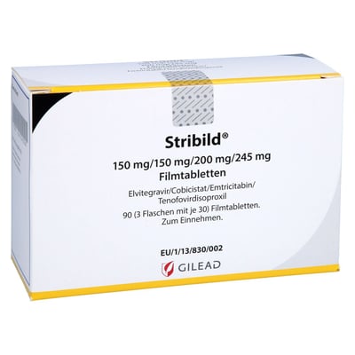 Stribild 150 mg/150 mg/200 mg/245 mg