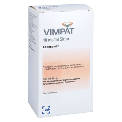 Vimpat 10 mg/ml Sirup