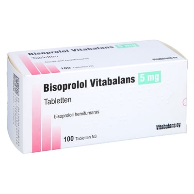 Bisoprolol Vitabalans 5 mg