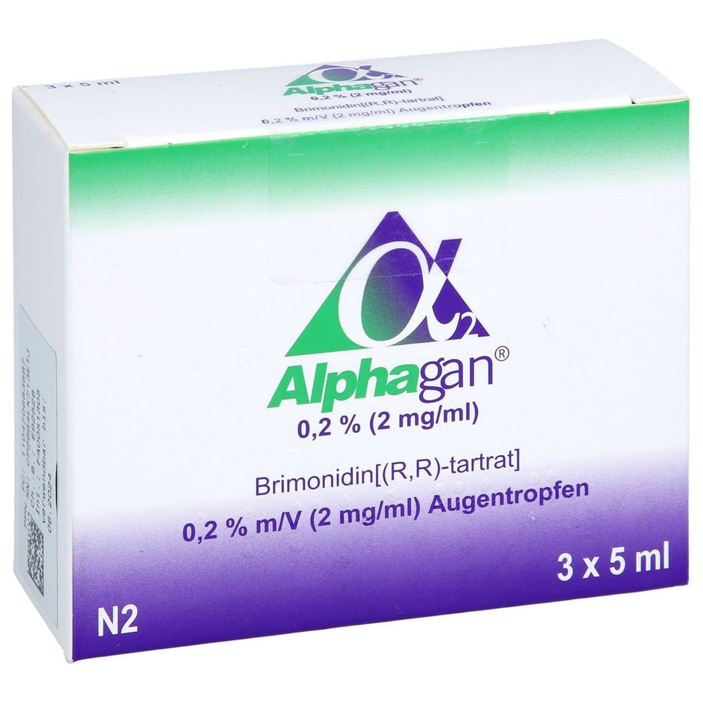 Alphagan 0,2 % (2 mg/ml)