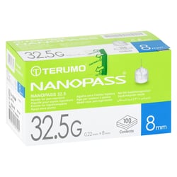 Terumo Nanopass 32,5 Pen Kanüle 0,22x8 mm