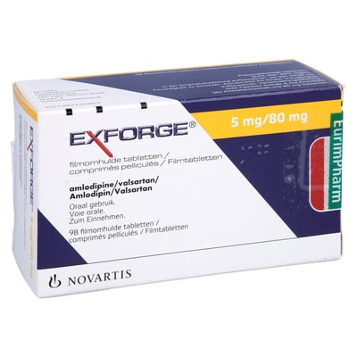 Exforge 5 mg/80 mg