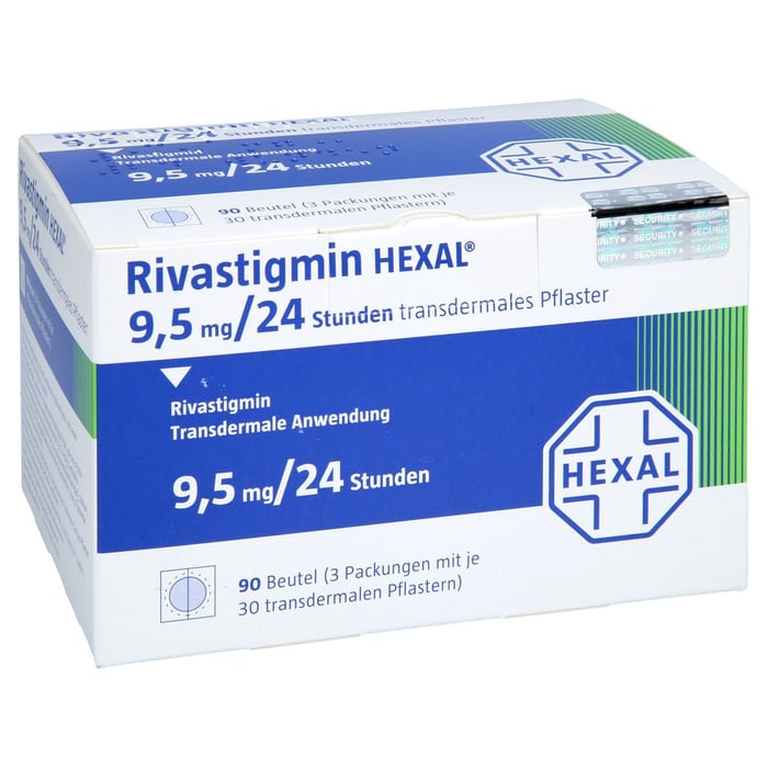 Rivastigmin HEXAL 9,5mg/24 Stunden