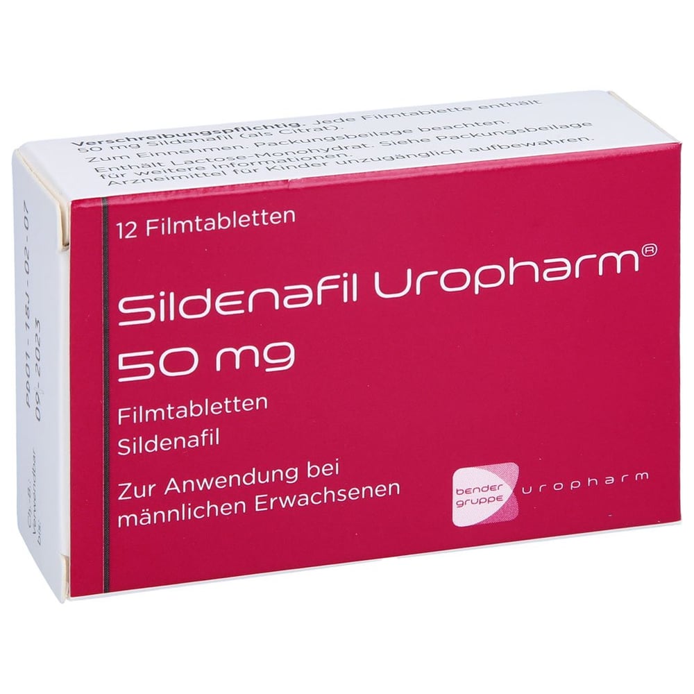 Sildenafil Uropharm 50 mg