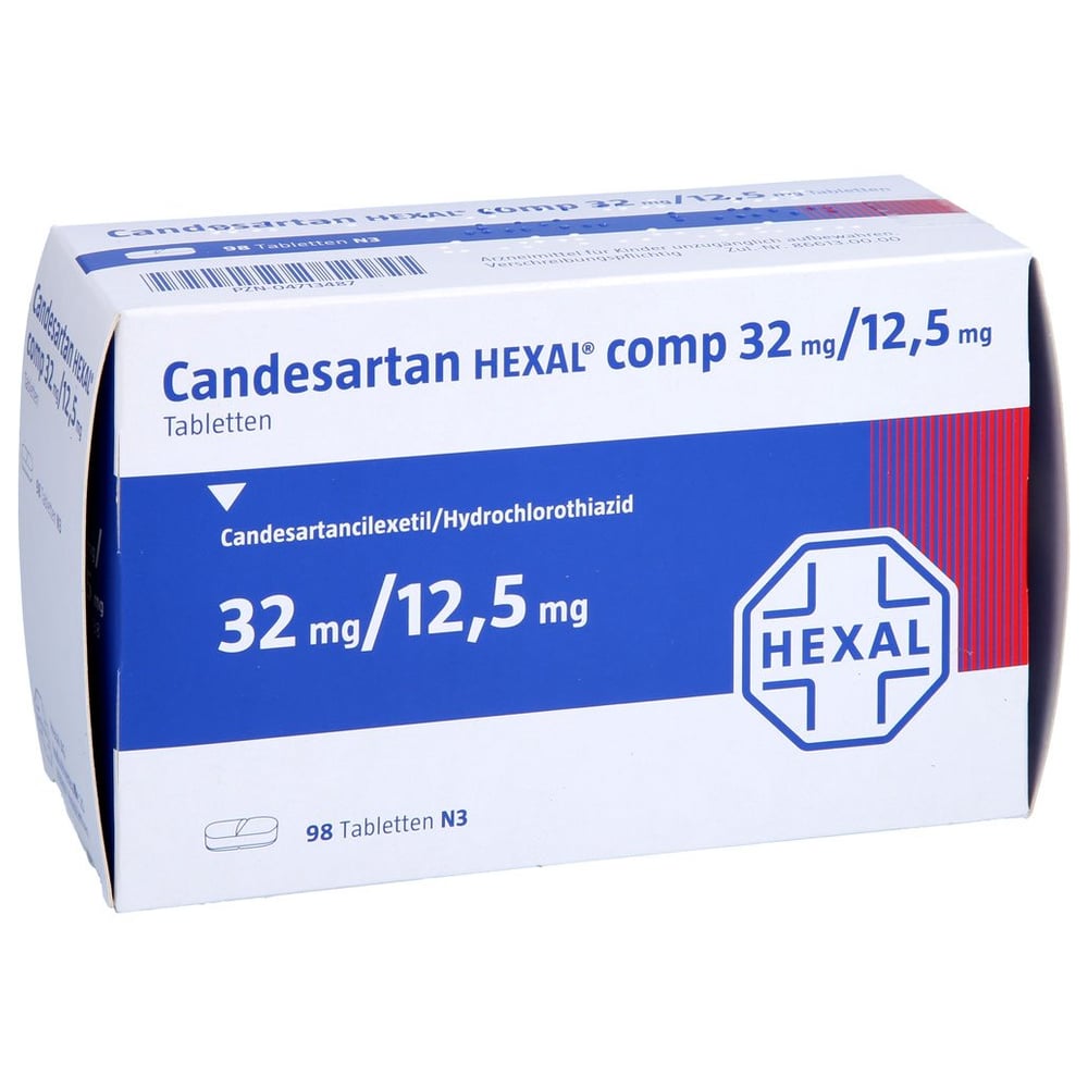 Candesartan HEXAL comp 32 mg/12,5 mg