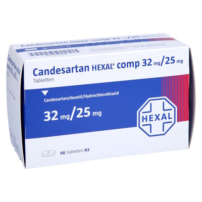 Candesartan HEXAL comp 32 mg/25 mg