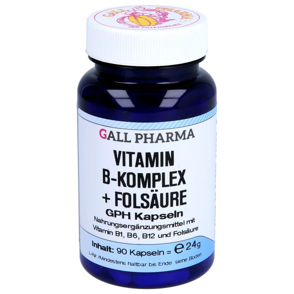 Vitamin B Komplex + Folsäure GPH Kapseln