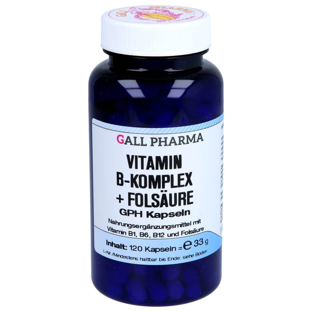 Vitamin B Komplex + Folsäure GPH Kapseln