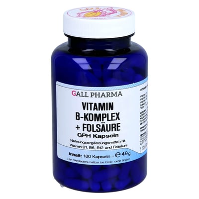 Vitamin B Komplex + Folsäure GPH Kapseln
