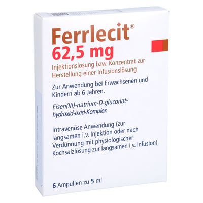 Ferrlecit 62.5mg Ampullen