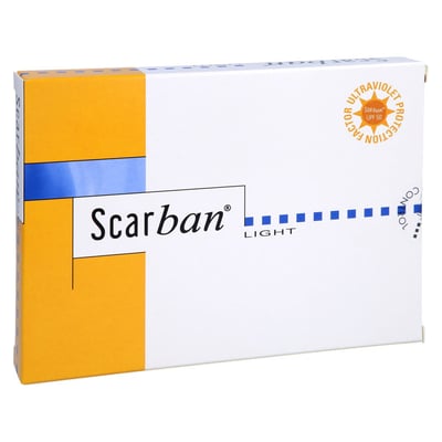 Scarban Light Silikonverband 5x7,5 cm Produktbild 1