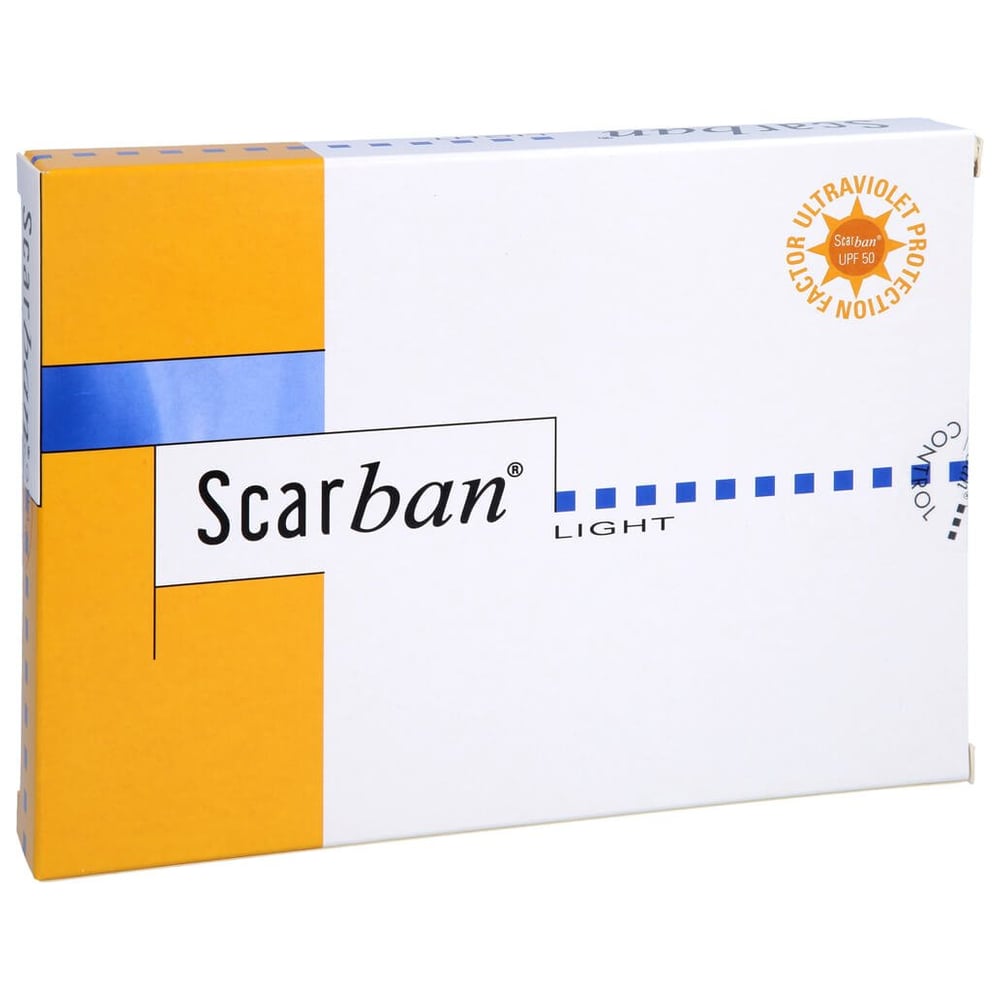 Scarban Light Silikonverband 5x7.5cm