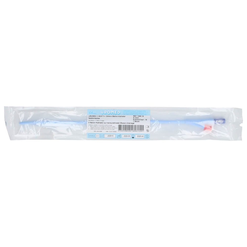Uromed Soft Ballonkath.Silikon Nelaton Ch 18 1095