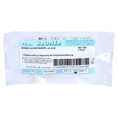 Uromed Katheterventil universal Produktbild 1