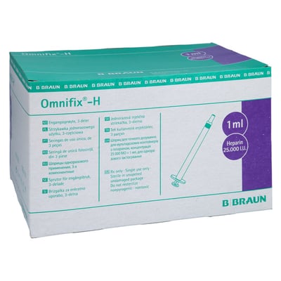 Omnifix Heparin 25000ie Lf