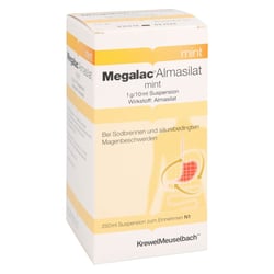 Megalac Almasilat mint Flasche