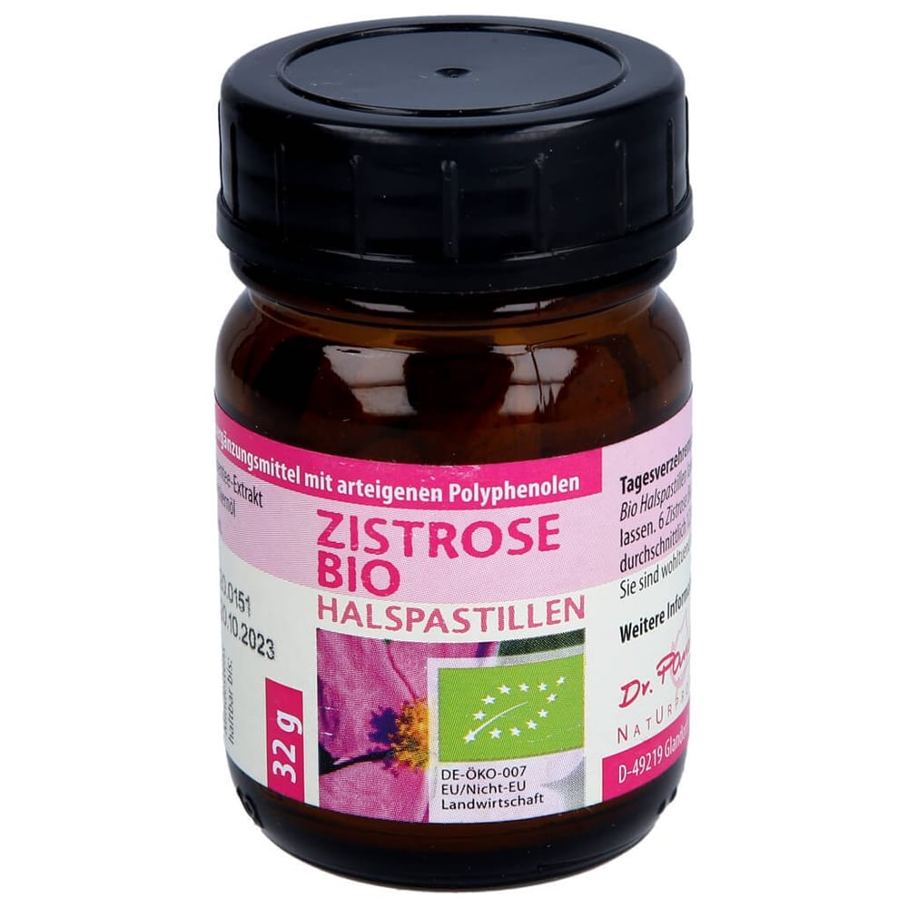 Zistrose Bio Halspastillen