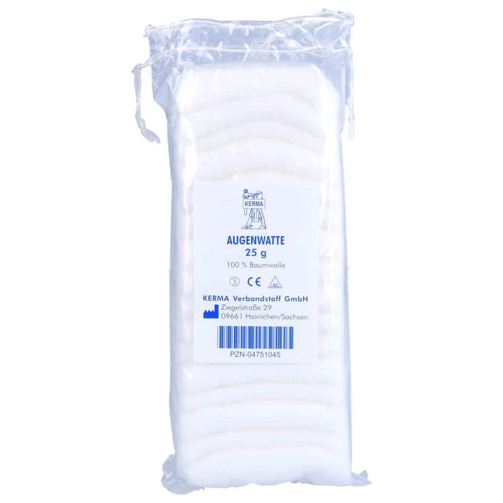 Augenwatte Bw zickzack Lagen