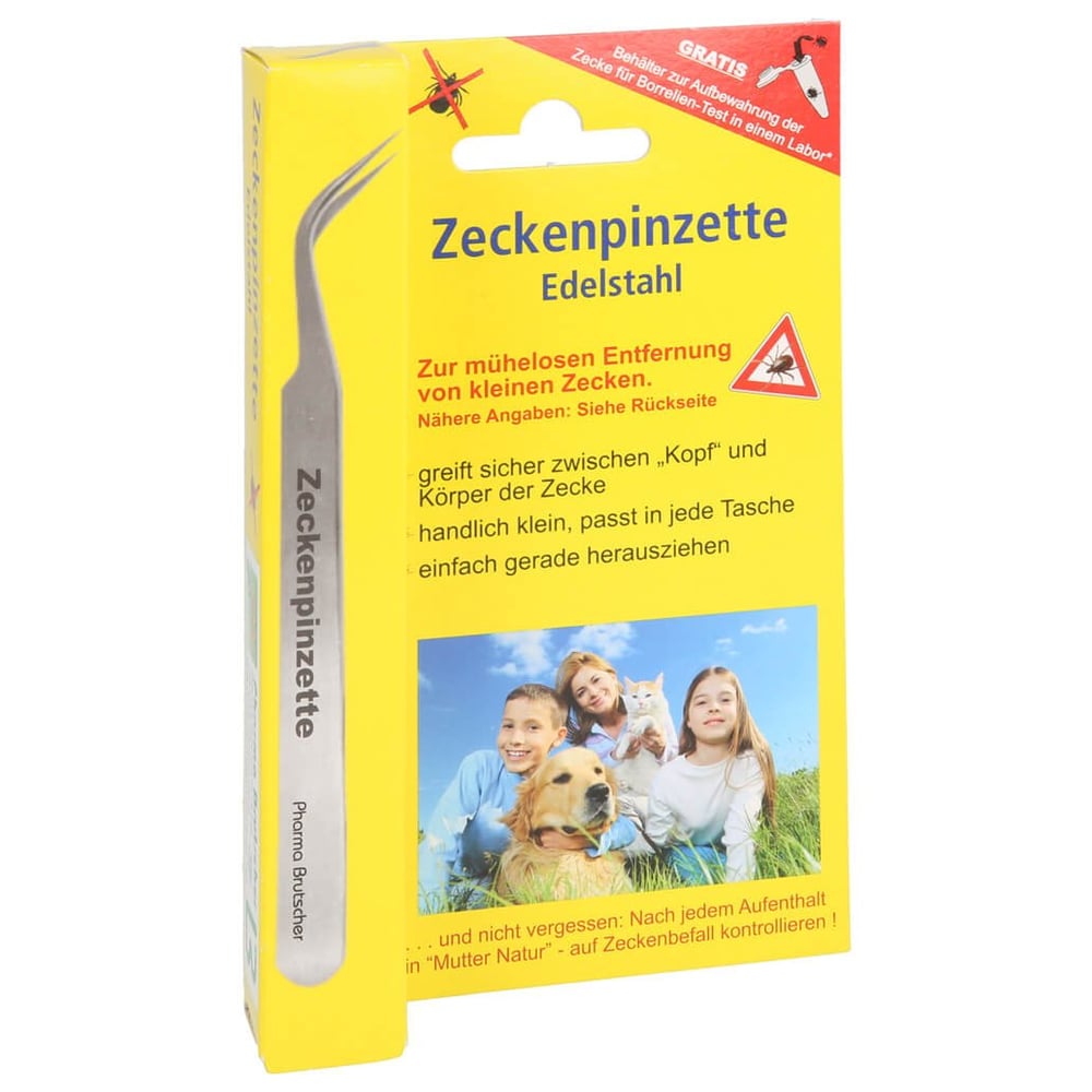Zeckenpinzette Edelstahl