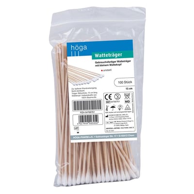 Watteträger 15cm mit kleinem Wattekopf