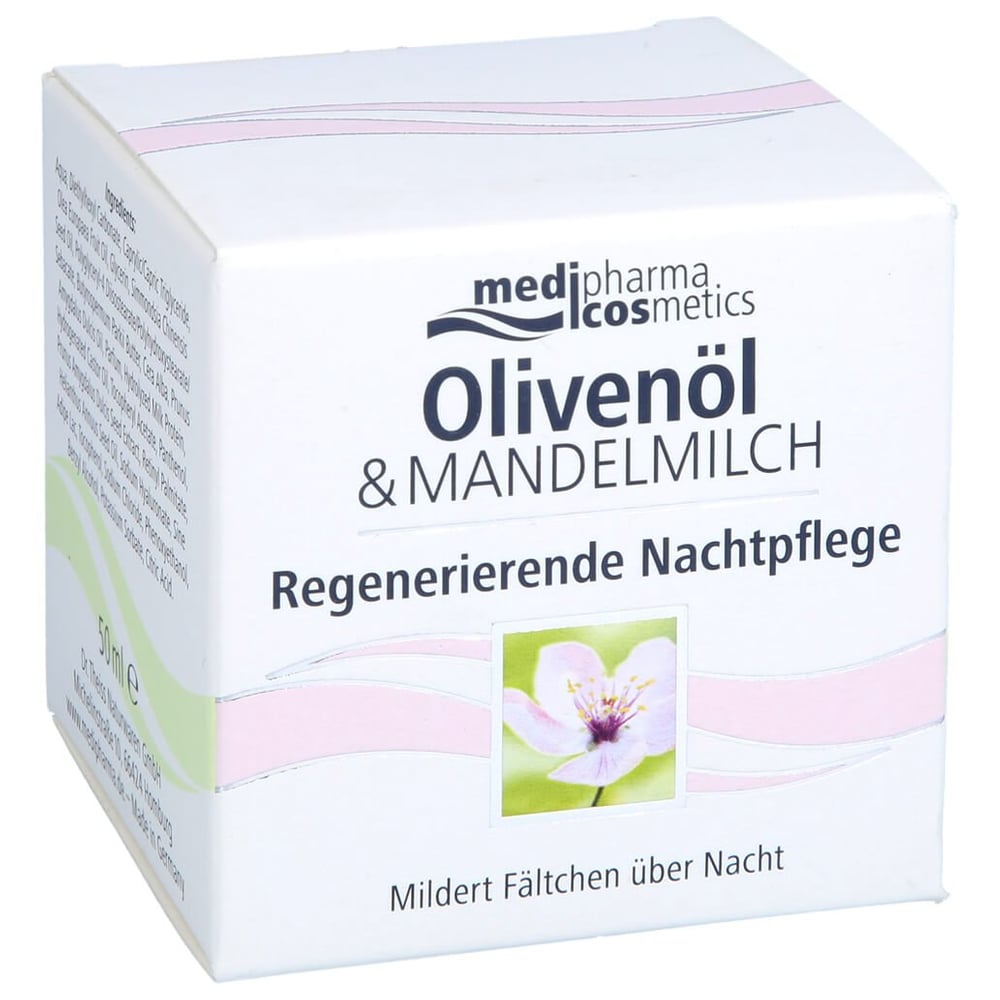 medipharma Olivenöl & Mandelmilch Regenerierende Nachtpflege