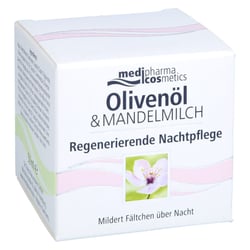 medipharma Olivenöl & Mandelmilch Regenerierende Nachtpflege