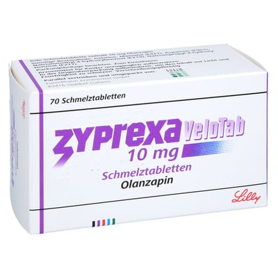 Zyprexa Velotab 10 mg Produktbild 1