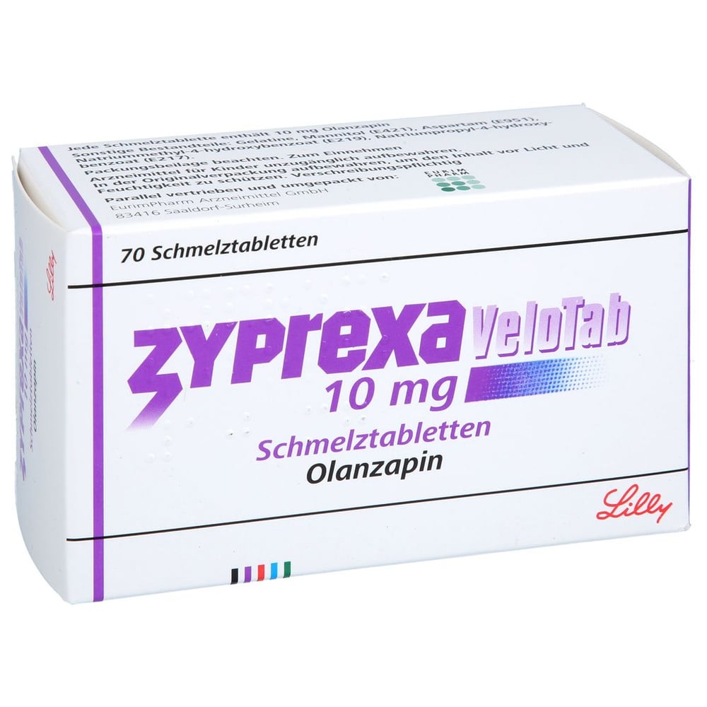 Zyprexa Velotab 10mg
