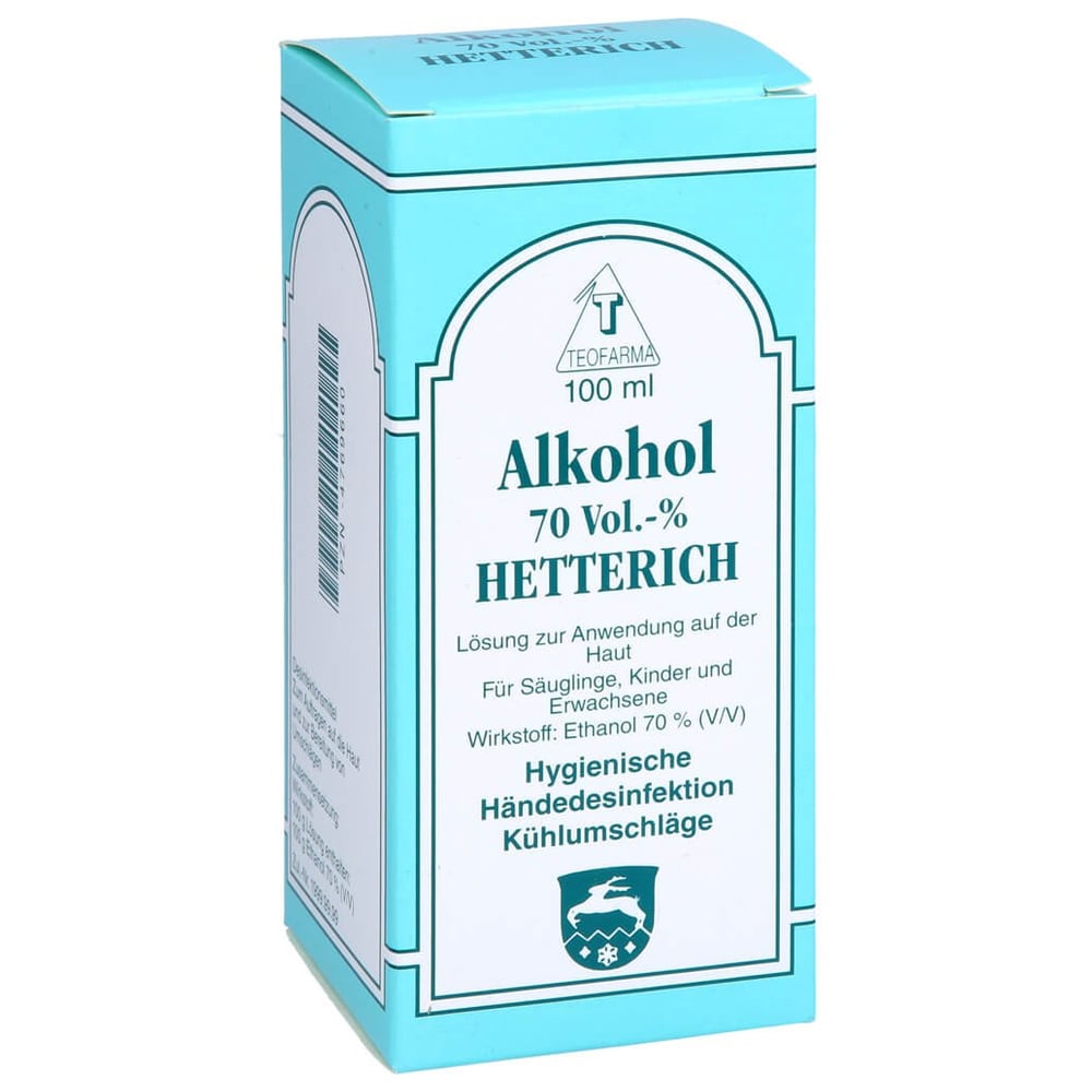 Alkohol 70% V/v Hetterich