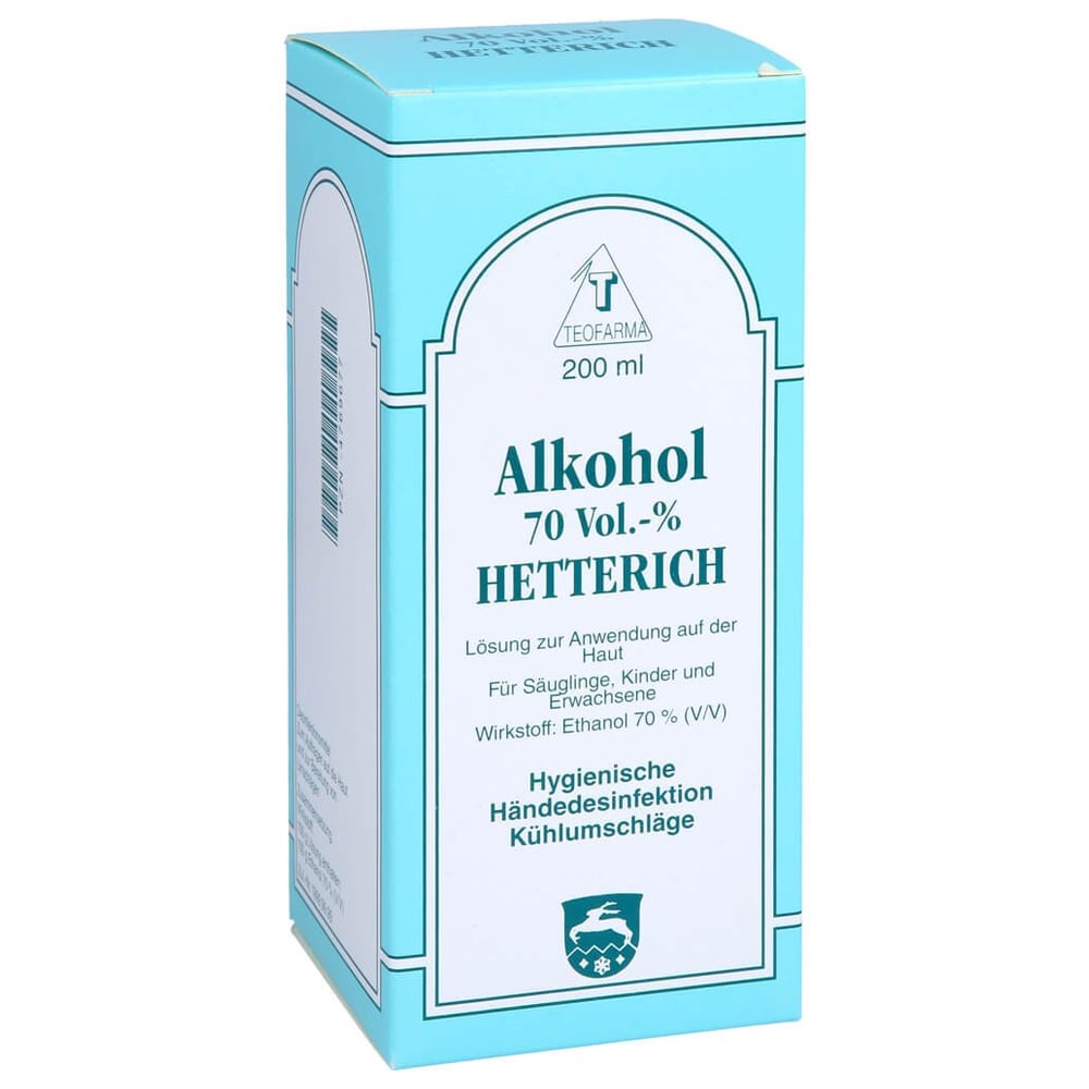 Alkohol 70% V/v Hetterich