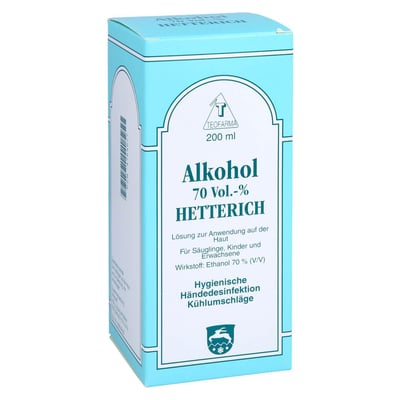 Alkohol 70% V/v Hetterich
