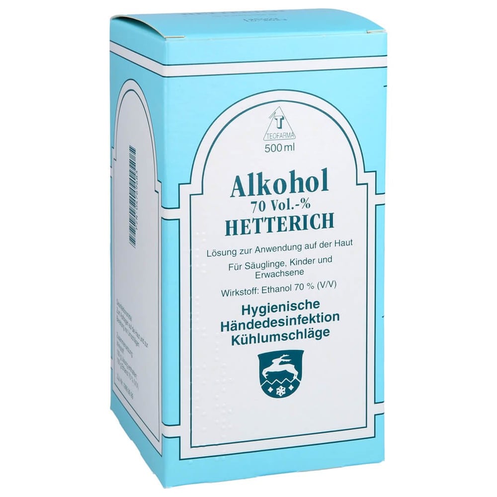 Alkohol 70 Vol % Hetterich