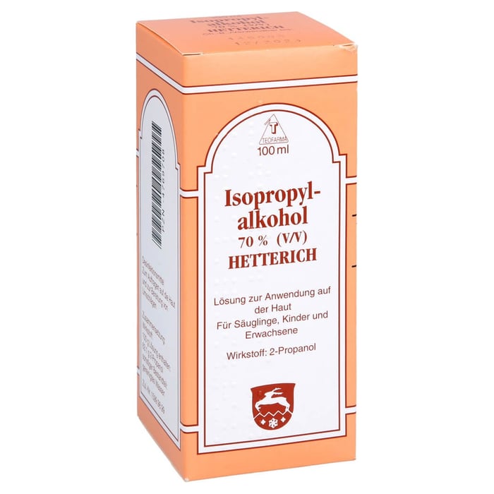 Isopropylalkohol 70% V/v Hetterich
