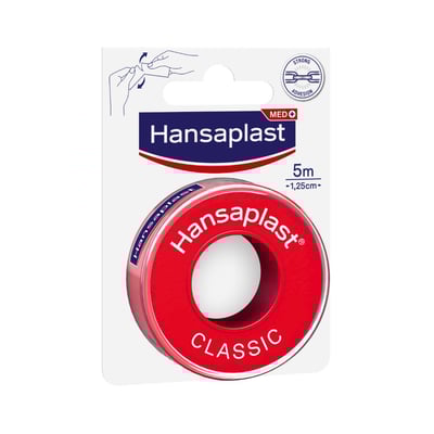 Hansaplast Fixierpflaster Classic 5mx1,2cm