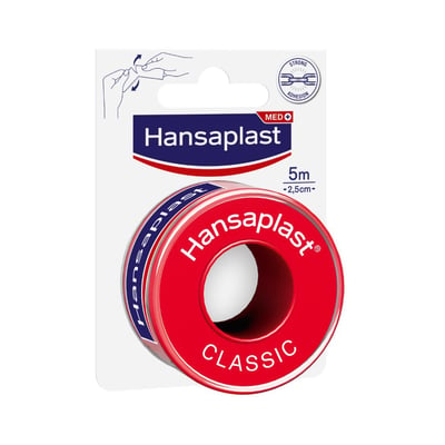 Hansaplast Fixierpflaster Classic 5mx2,5 cm