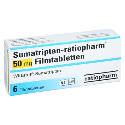 Sumatriptan-ratiopharm 50 mg