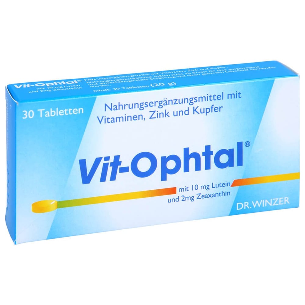 Vit Ophtal mit 10 mg Lutein Tabletten