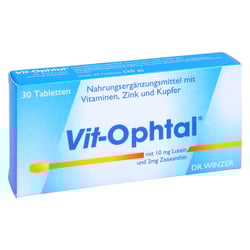 Vit Ophtal mit 10 mg Lutein Tabletten