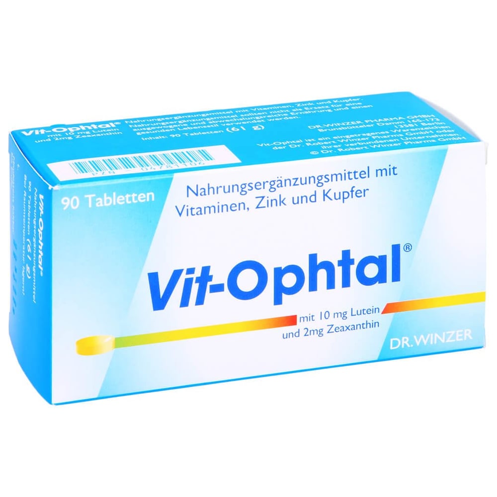 Vit Ophtal mit 10 mg Lutein Tabletten