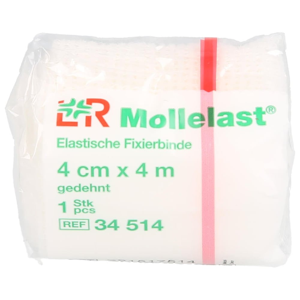 Mollelast Binden 4 cmx4 m weiß