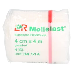 Mollelast Binden 4 cmx4 m weiß