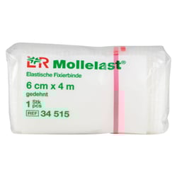 Mollelast Binden 6 cmx4 m weiß 