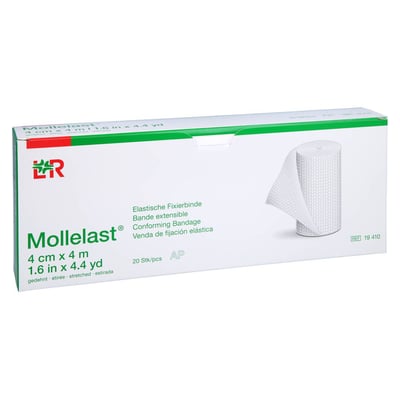 Mollelast Binden 4 cmx4 m weiß