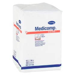 Medicomp extra Vlieskomp.unsteril 10x10 cm
