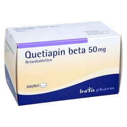 Quetiapin beta 50 mg