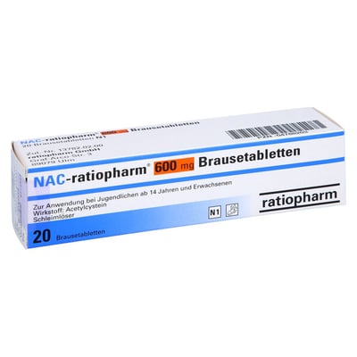 NAC-ratiopharm 600 mg