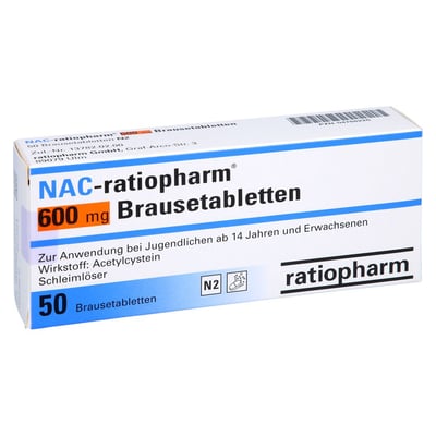 NAC-ratiopharm 600 mg